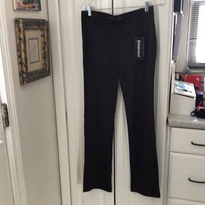 Betabrand straight-leg auburn dress yoga pants M